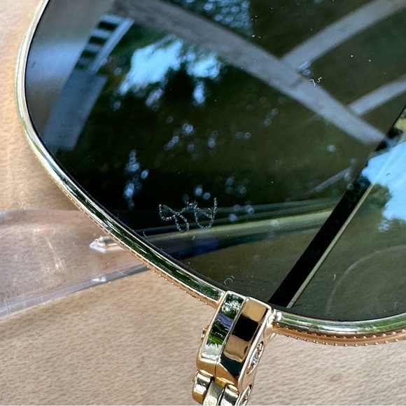 Ray-Ban RB3857 Frank 51-20 Gold and G-15 Green - Picture 8 of 16
